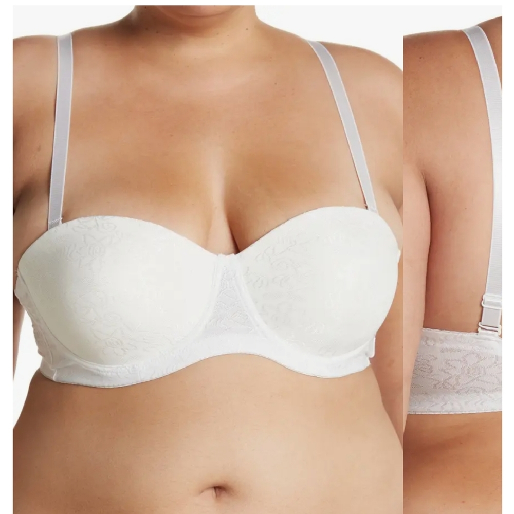 Secret Lace embroidered 5-way bra